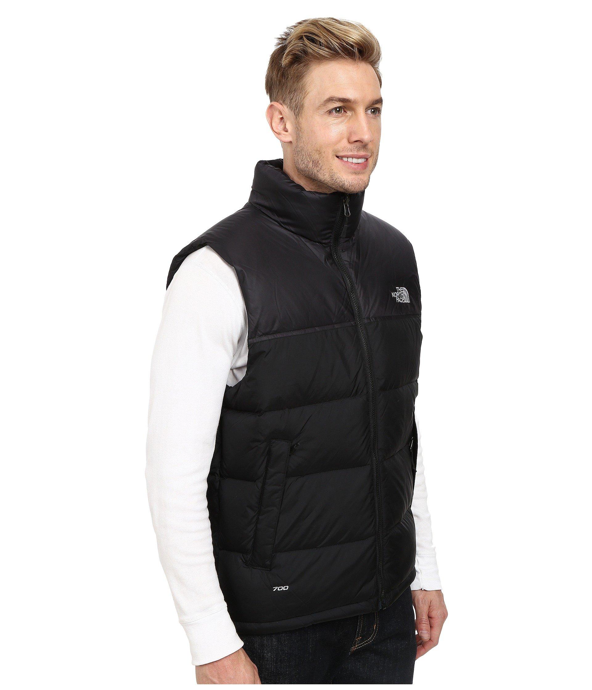 north face 700 body warmer gilet black